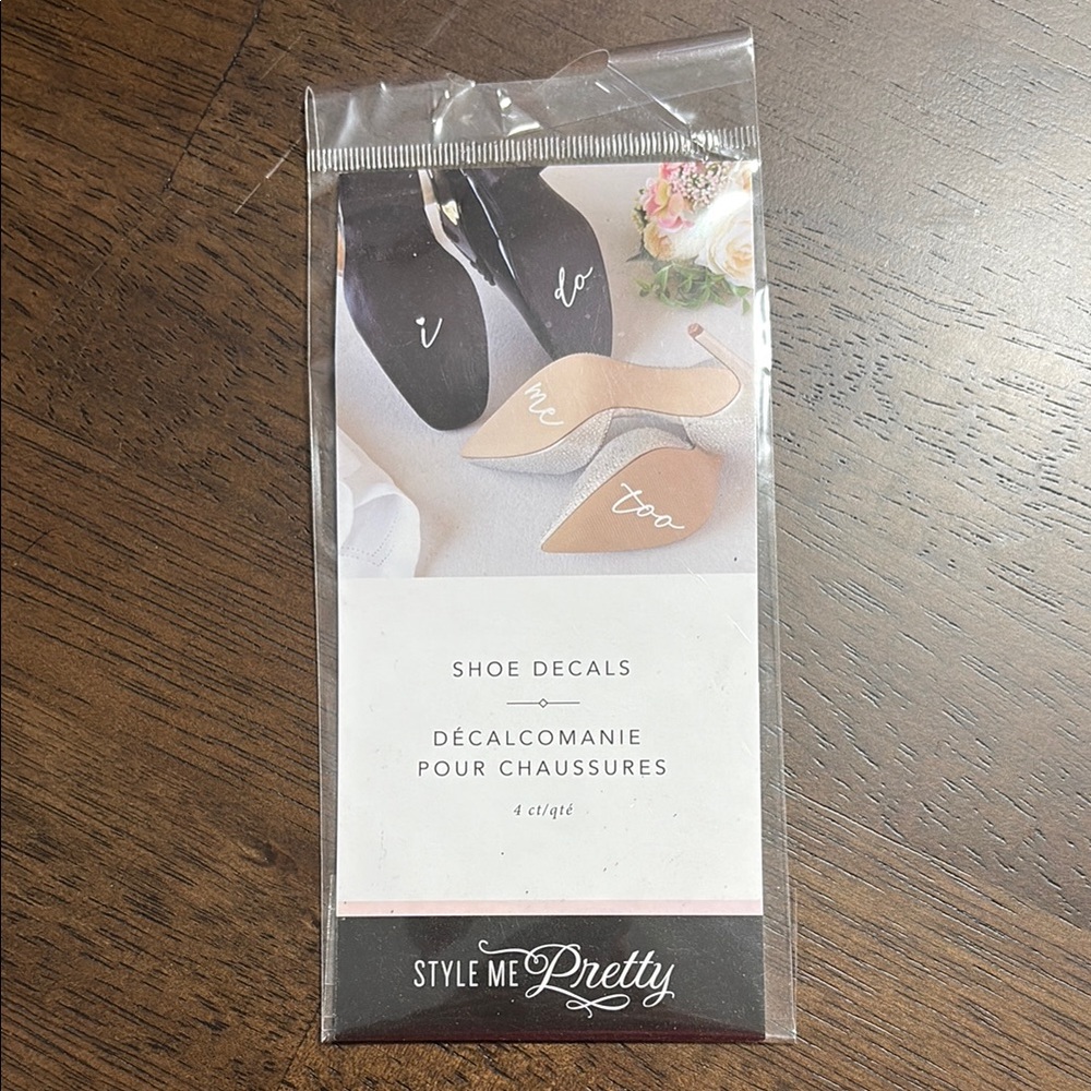 Shoe Decals - Black and Tan